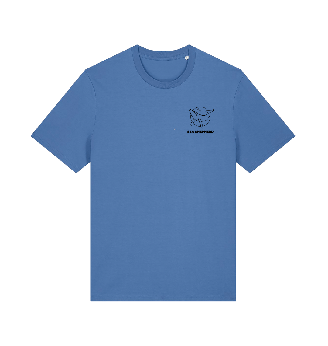 Bright Blue Printed T-shirt