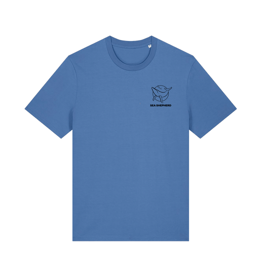 Bright Blue Printed T-shirt