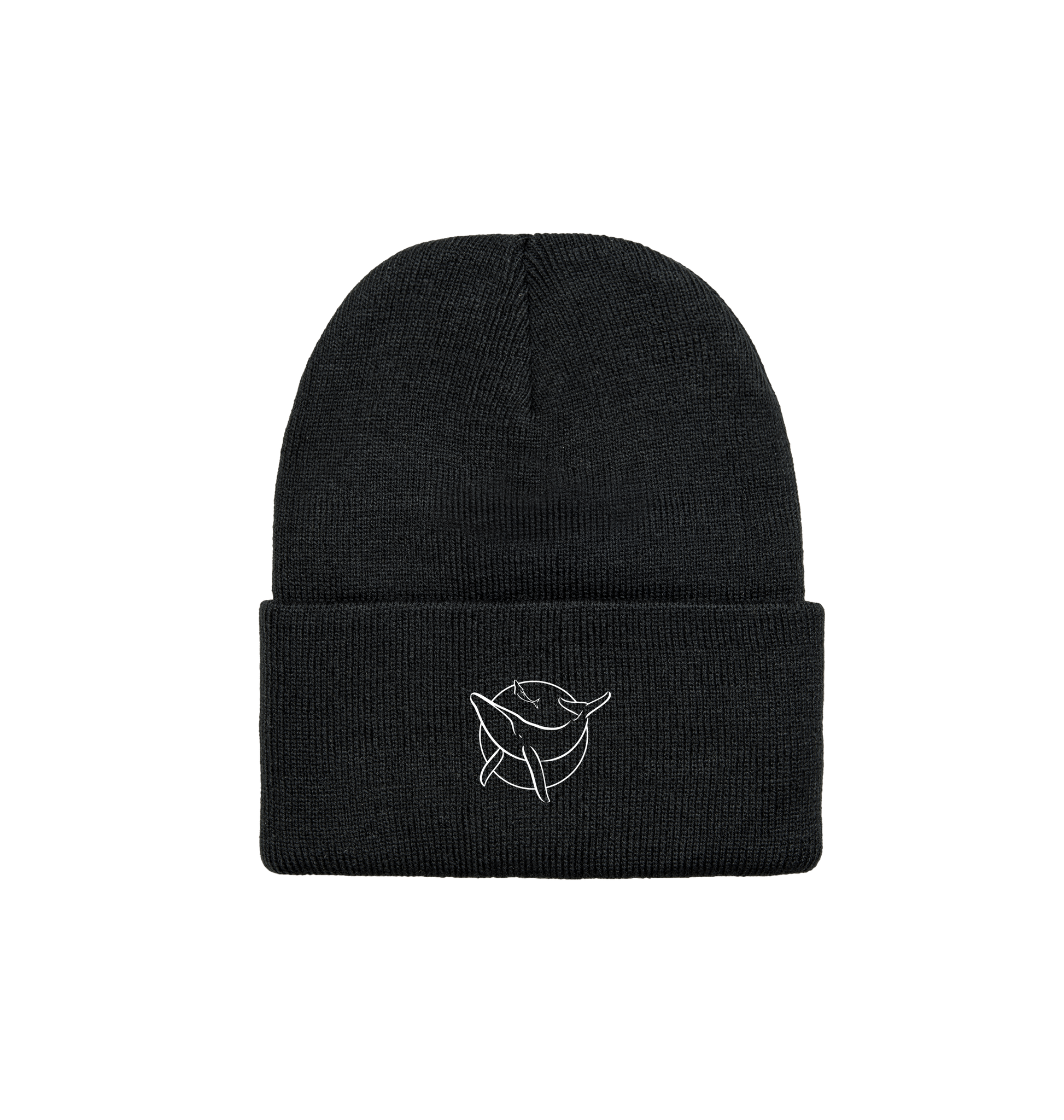 Black Beanie Front