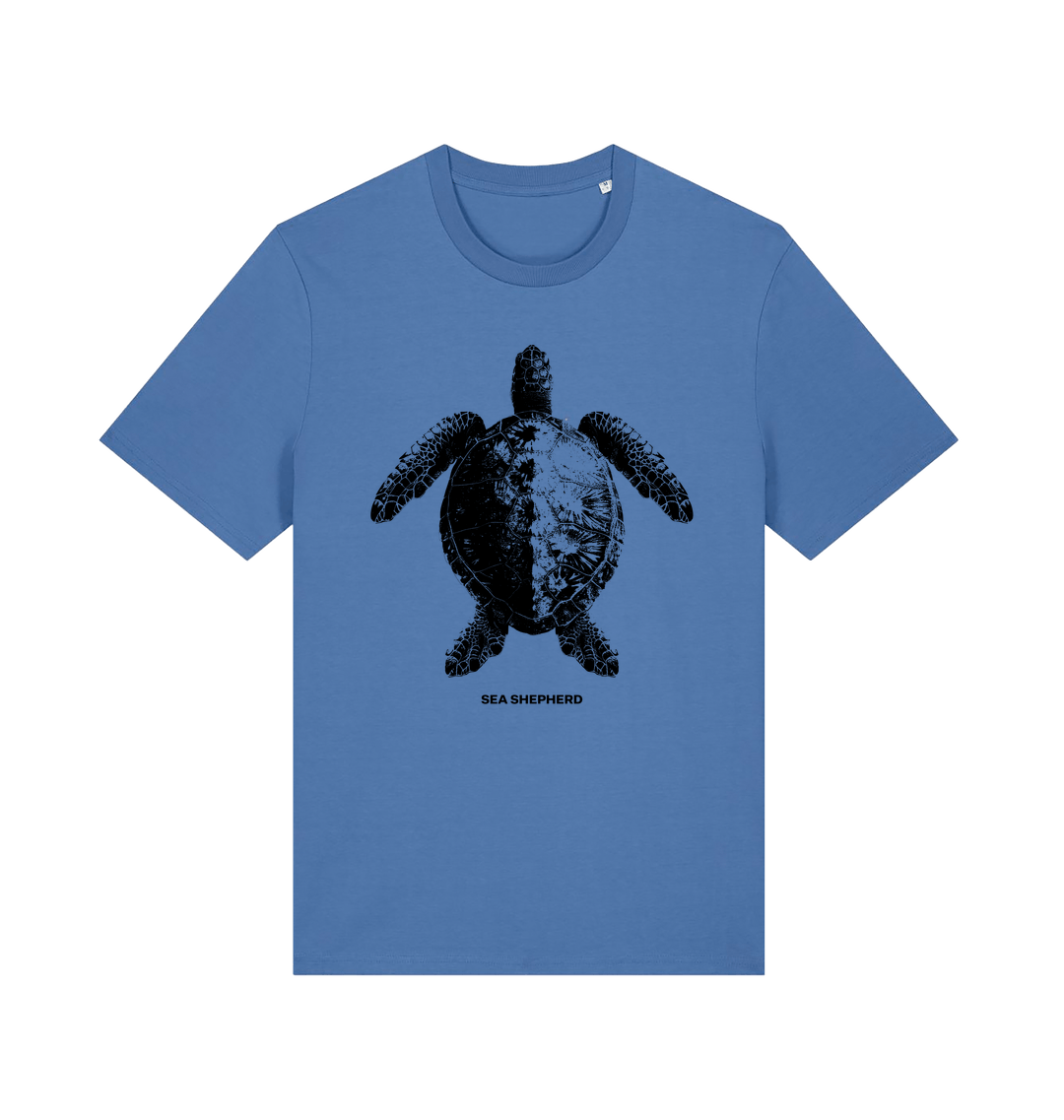 Bright Blue Printed T-shirt