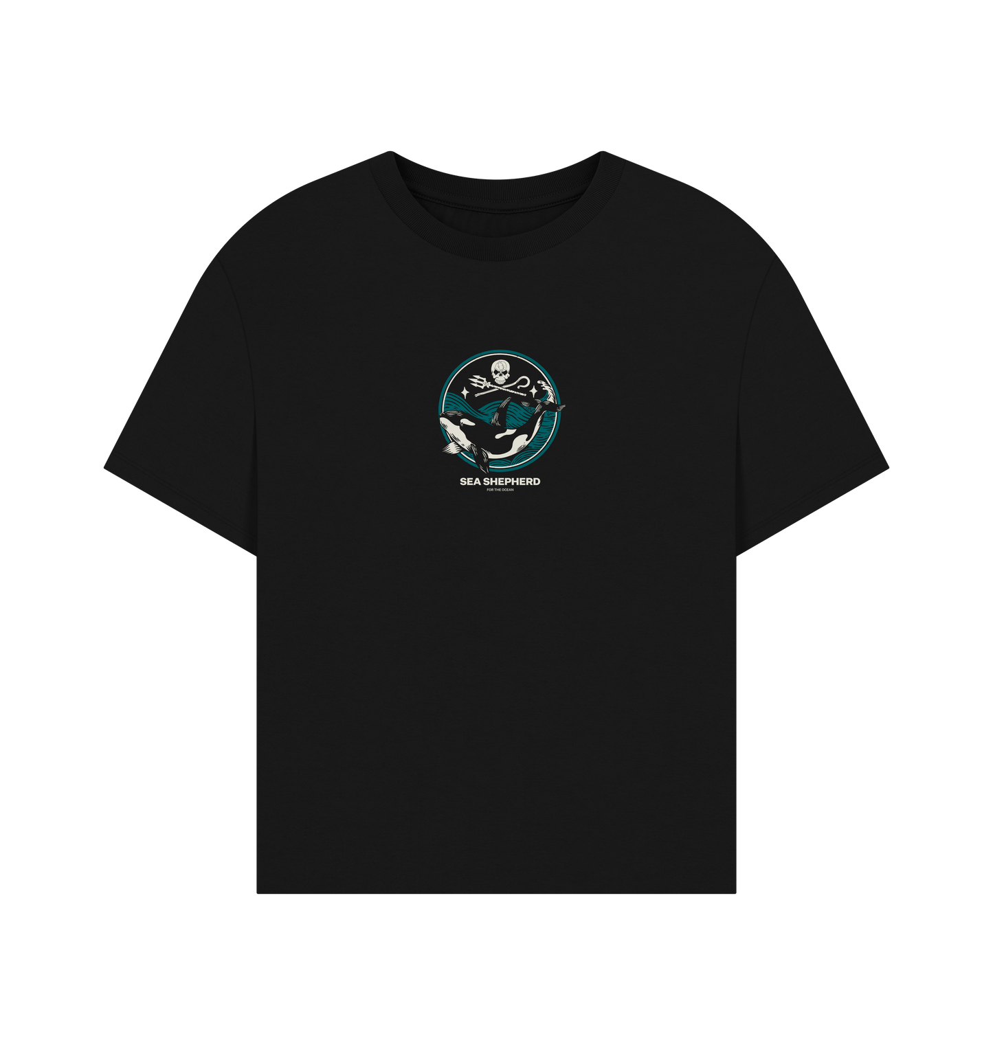 Black Printed T-shirt