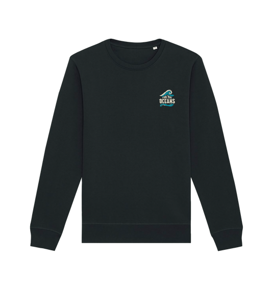 Black Printed Sweater