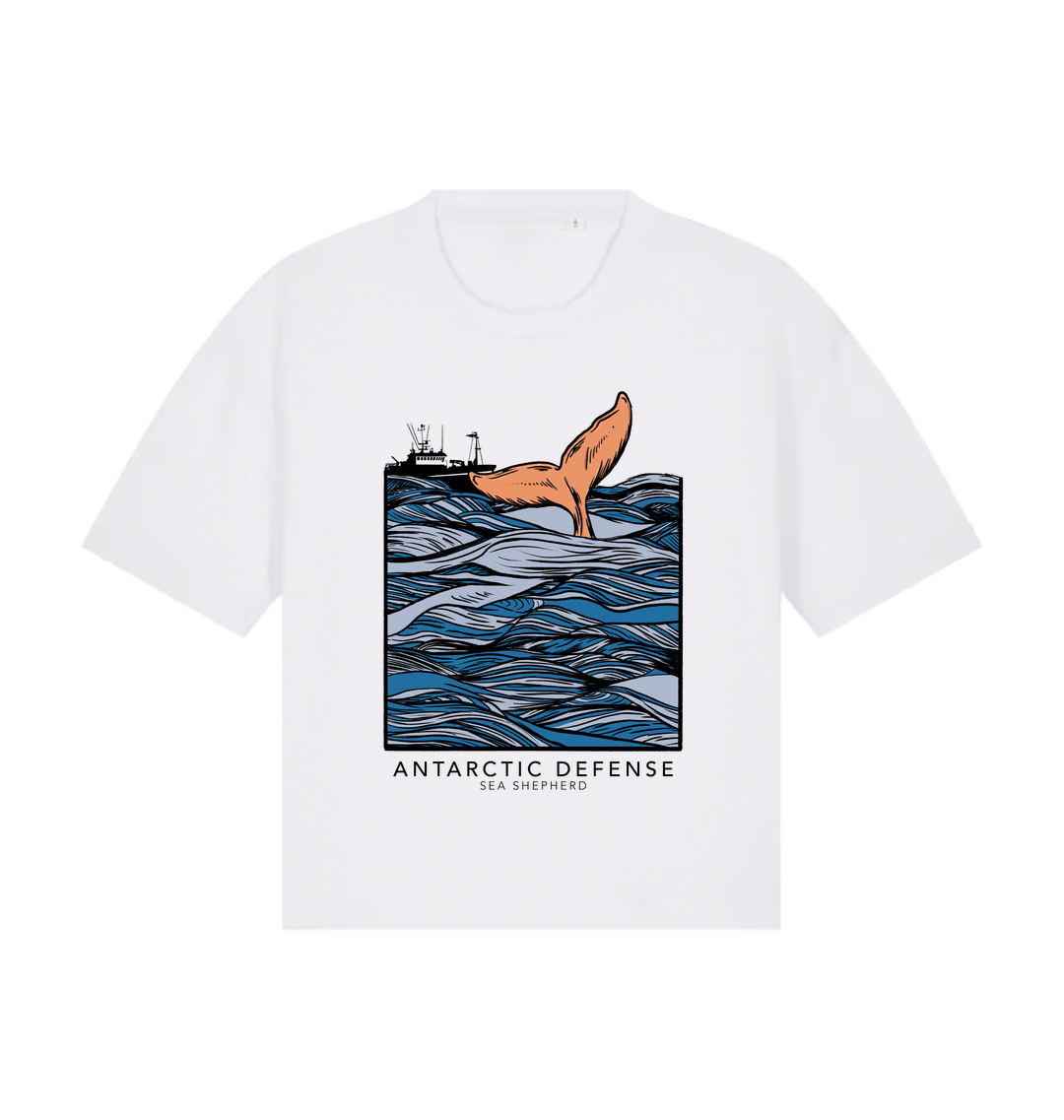 White Printed T-shirt Front