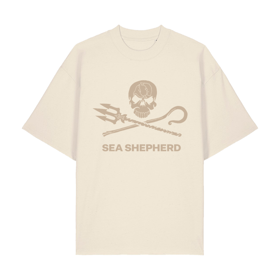 Natural Raw Printed T-shirt Front