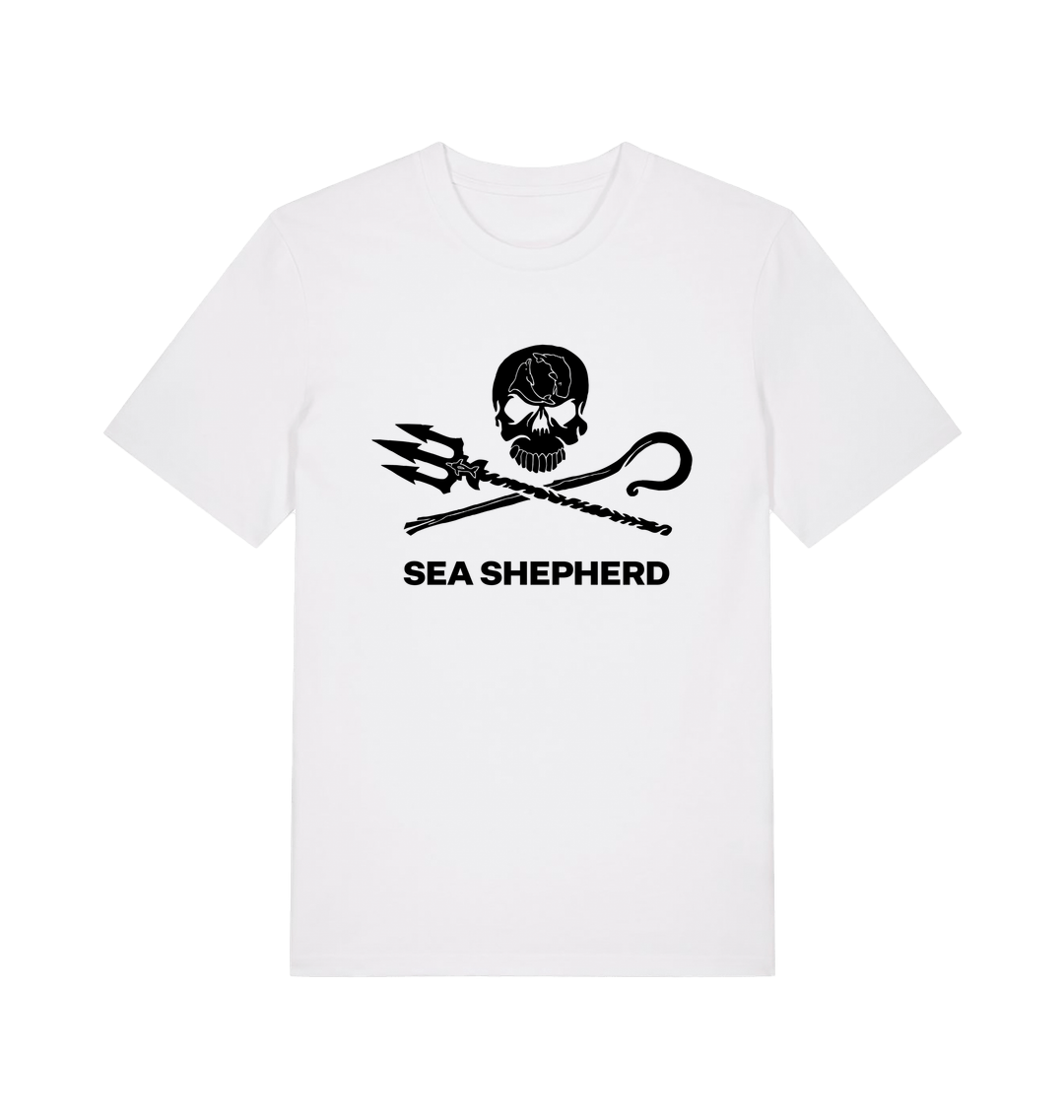 White Printed T-shirt Front