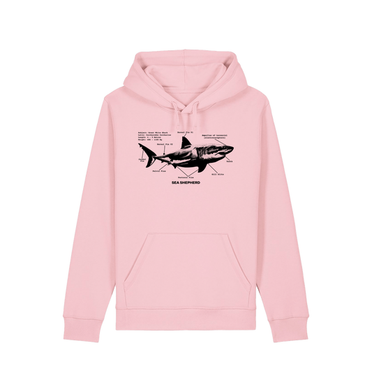 Cotton Pink Printed Hoody