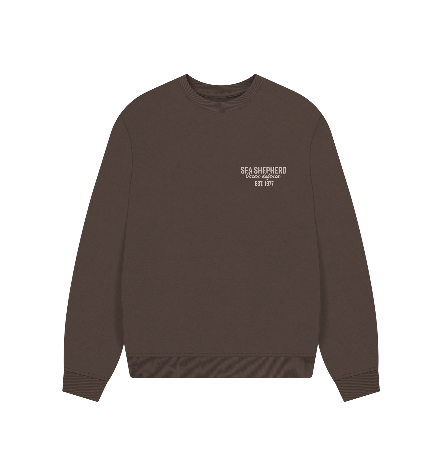 Chocolate Printed Sweater