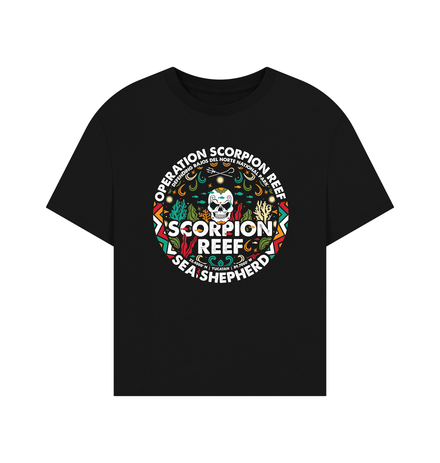 Black Printed T-shirt
