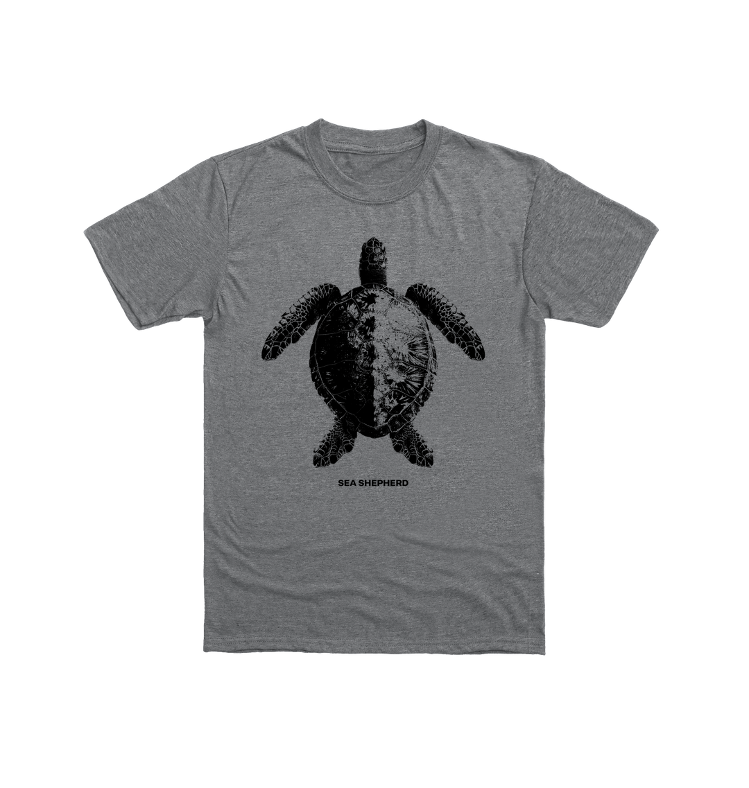 Graphite Heather Printed T-shirt Front