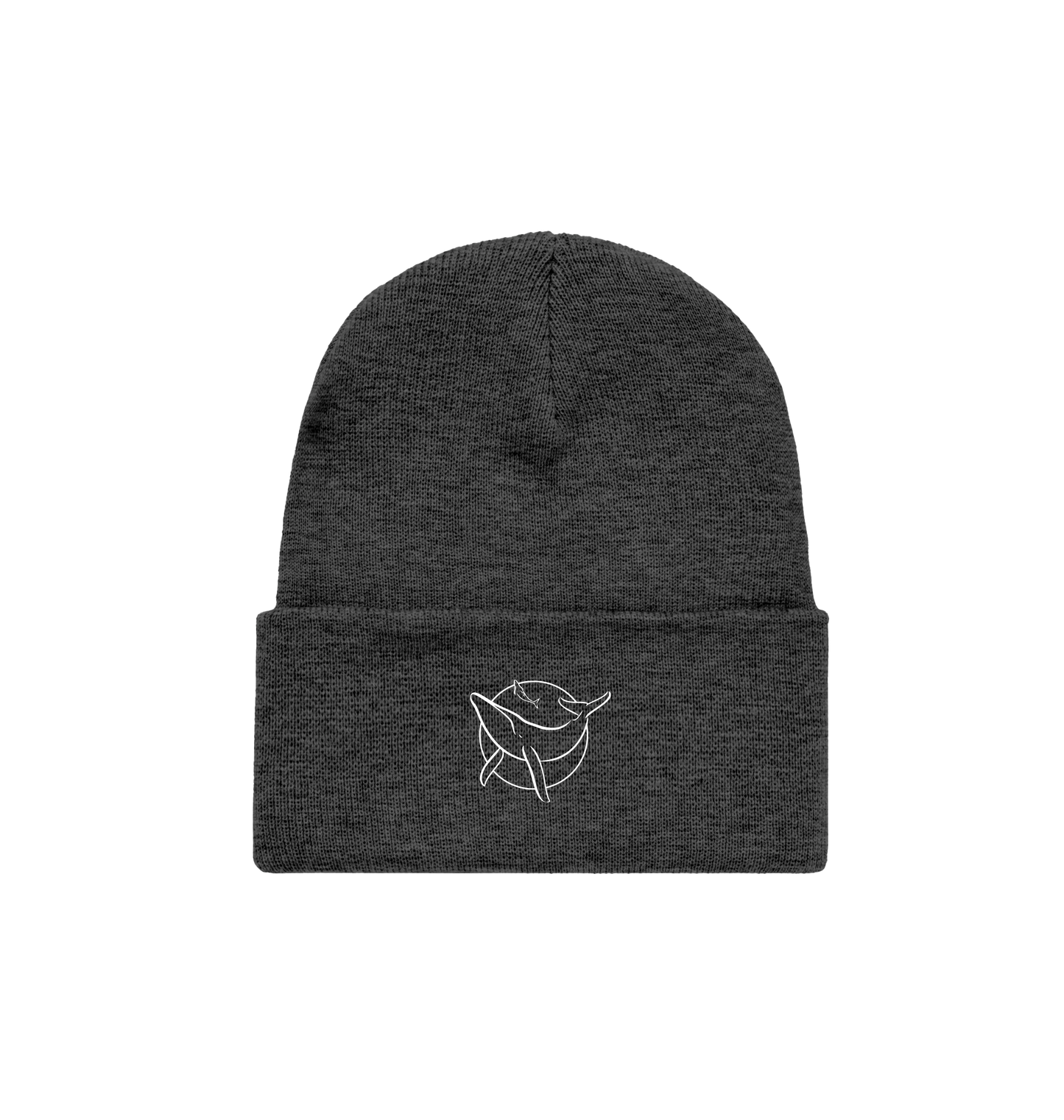 Charcoal Beanie Front