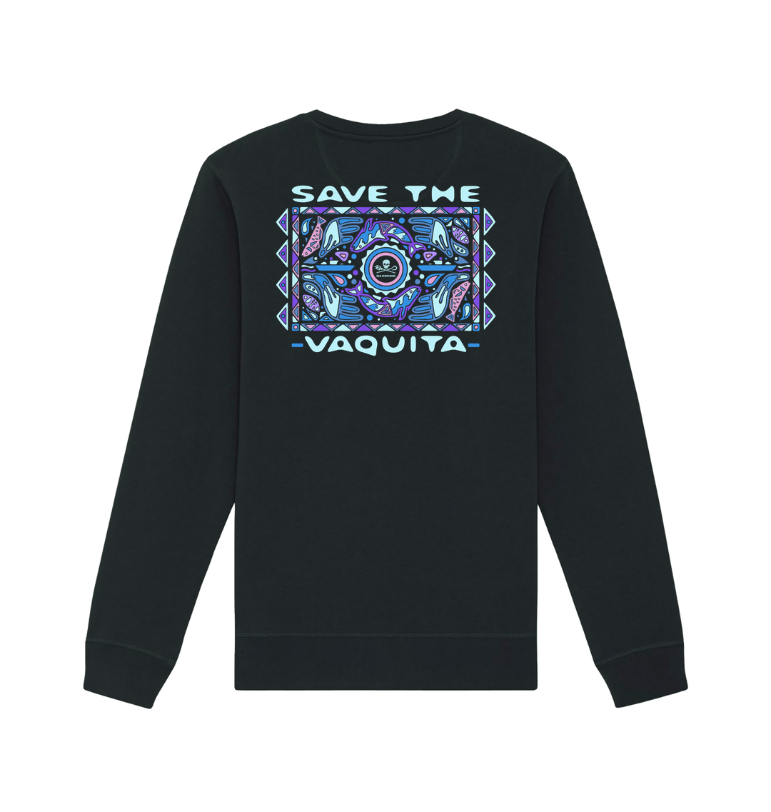 Black Printed Sweater