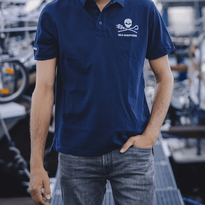 Denim Blue Polo Shirt