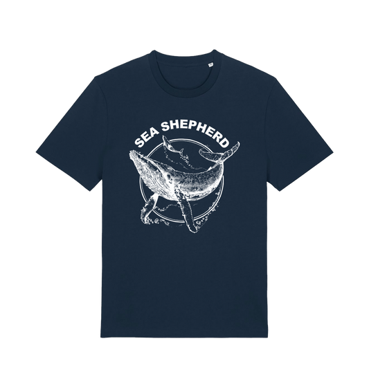 French Navy Printed T-shirt