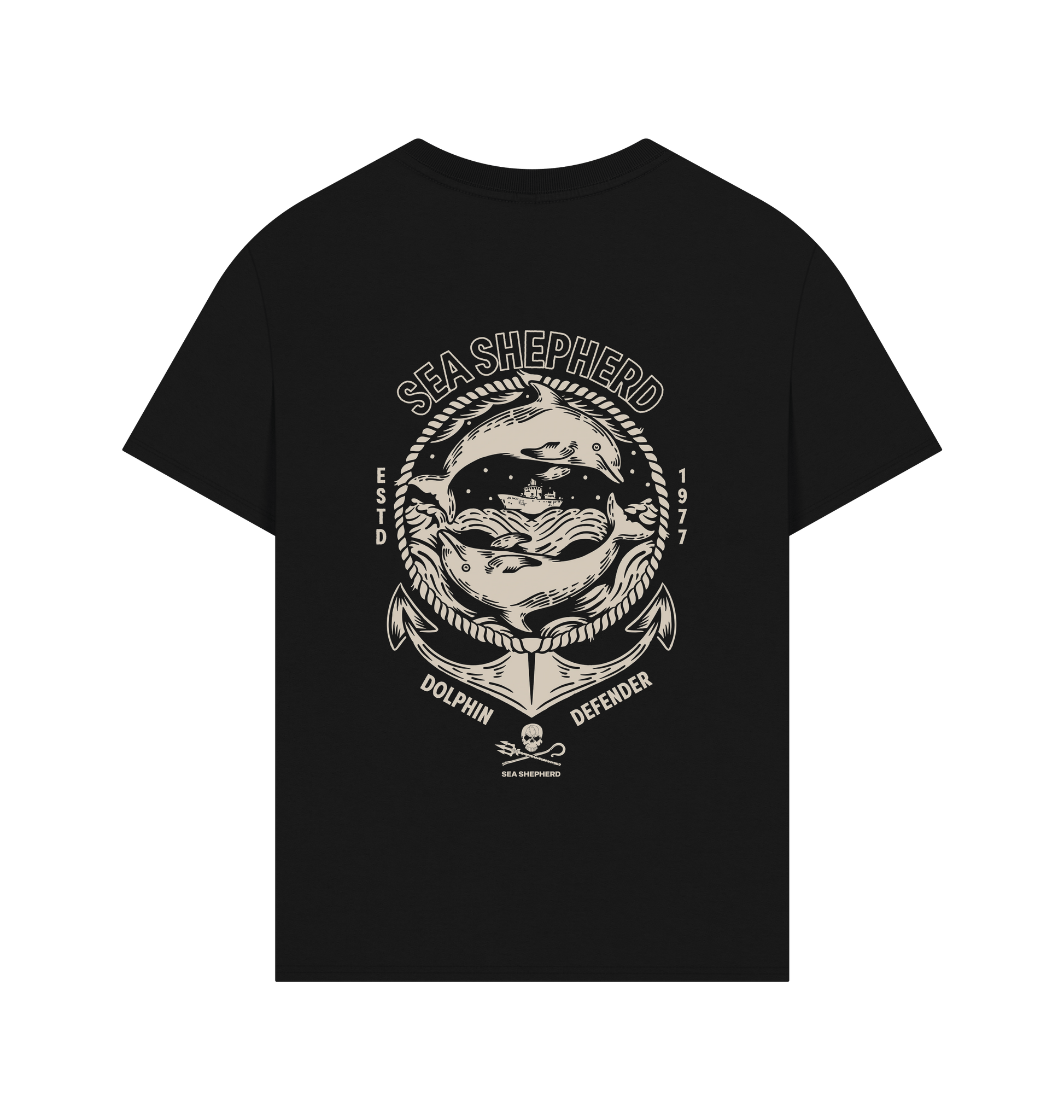 Black Printed T-shirt