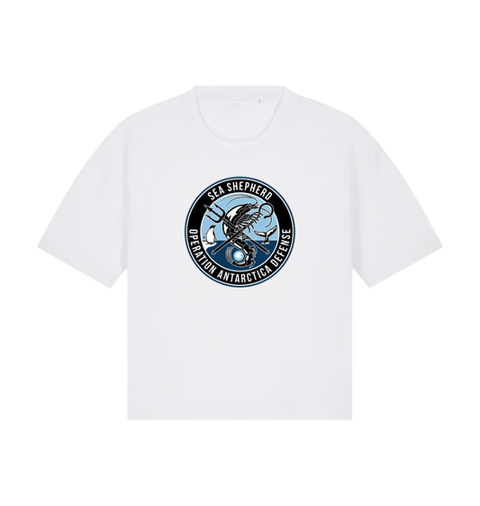 White Printed T-shirt Front