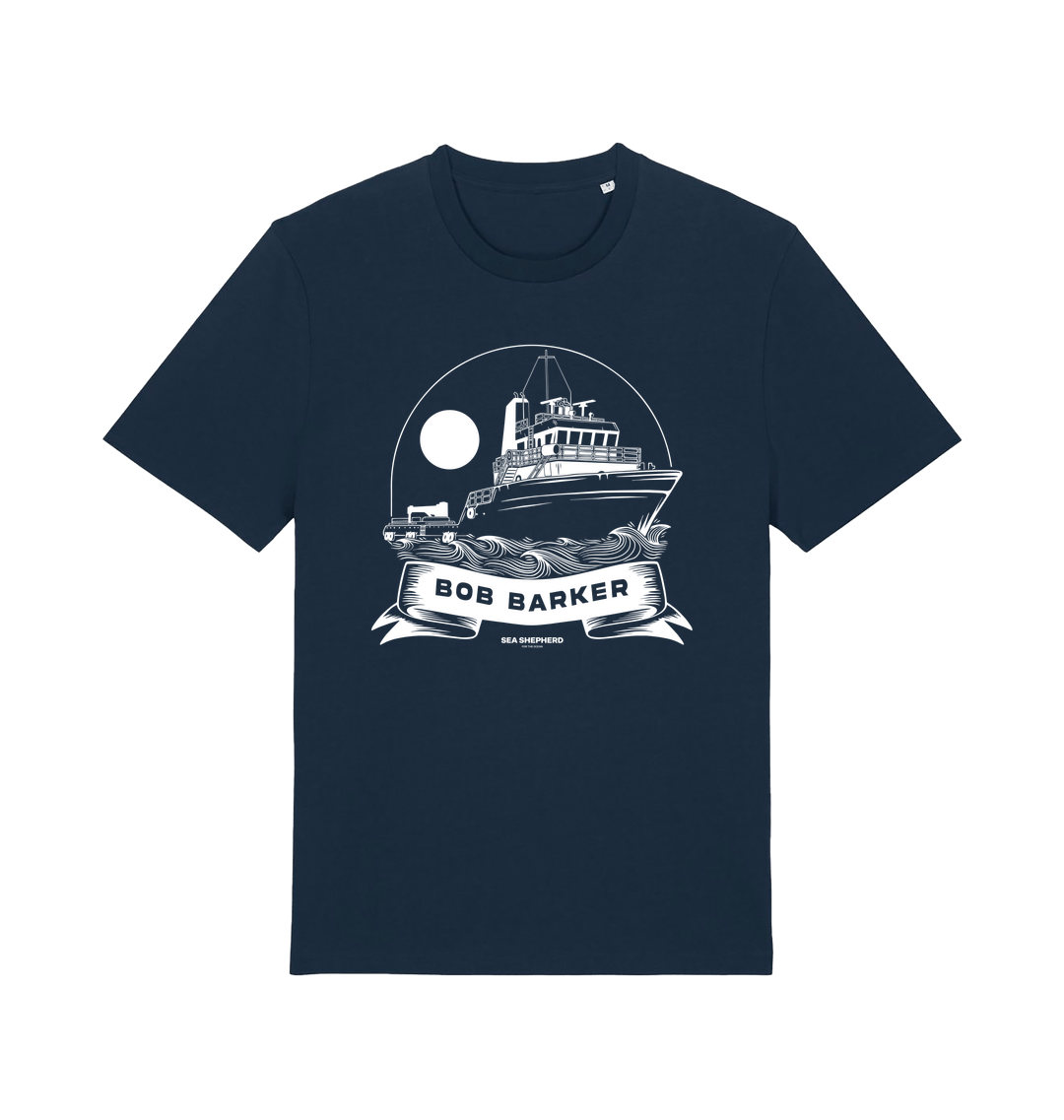 French Navy Printed T-shirt