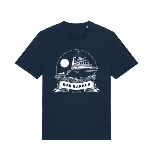 French Navy Printed T-shirt
