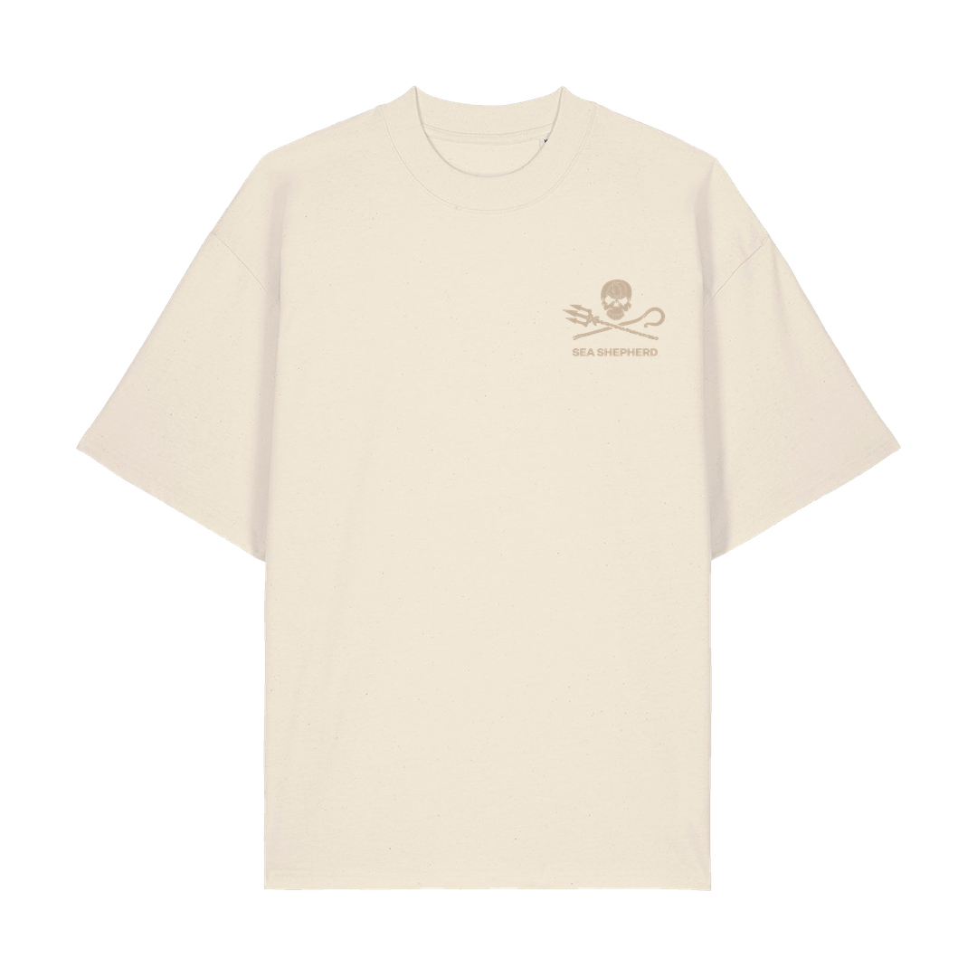 Natural Raw Printed T-shirt Front