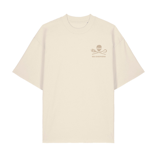 Natural Raw Printed T-shirt Front