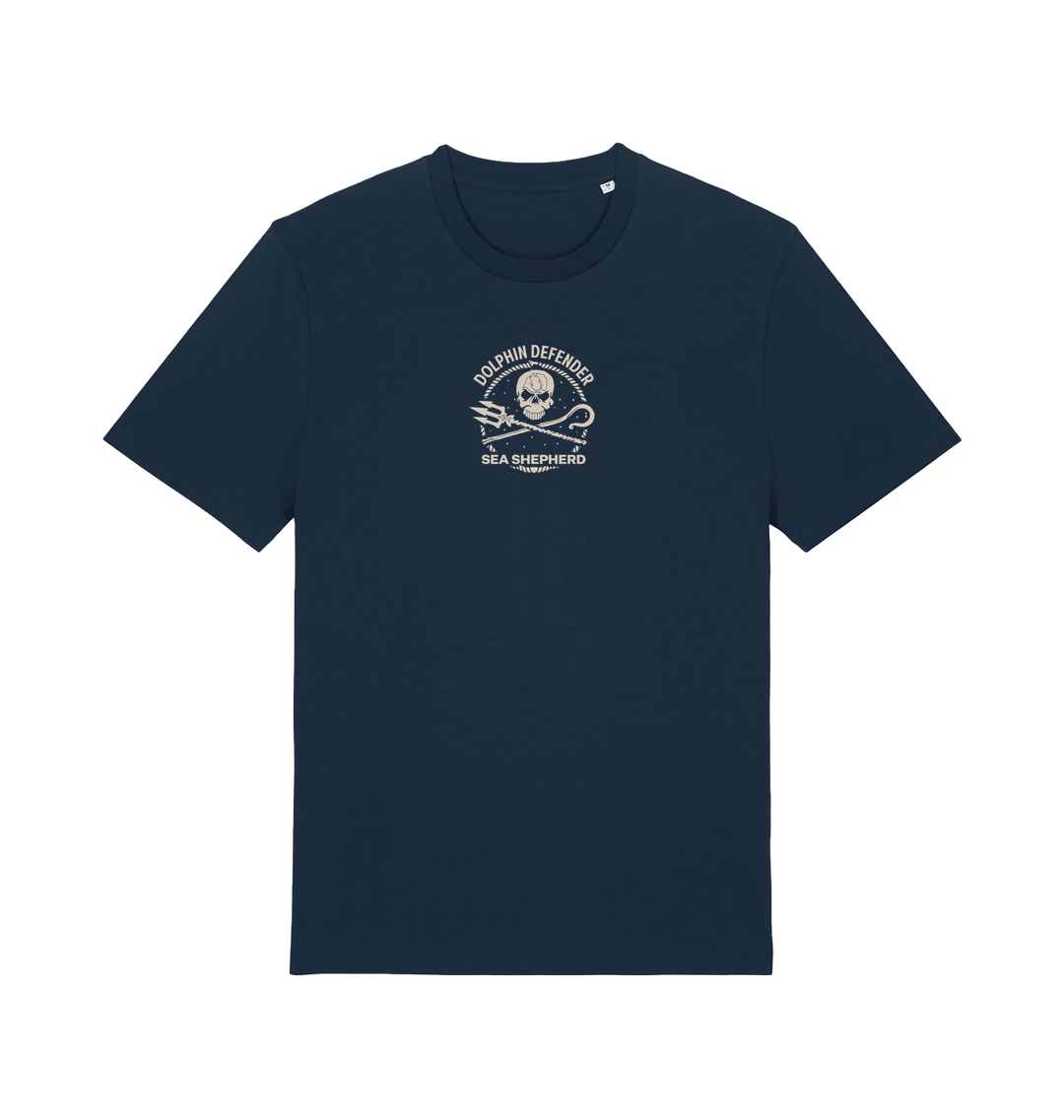 French Navy Printed T-shirt Front
