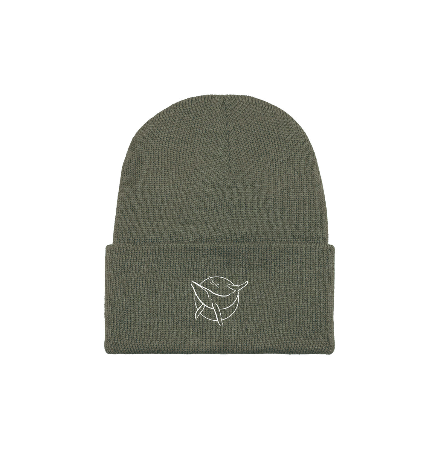 Olive Beanie Front