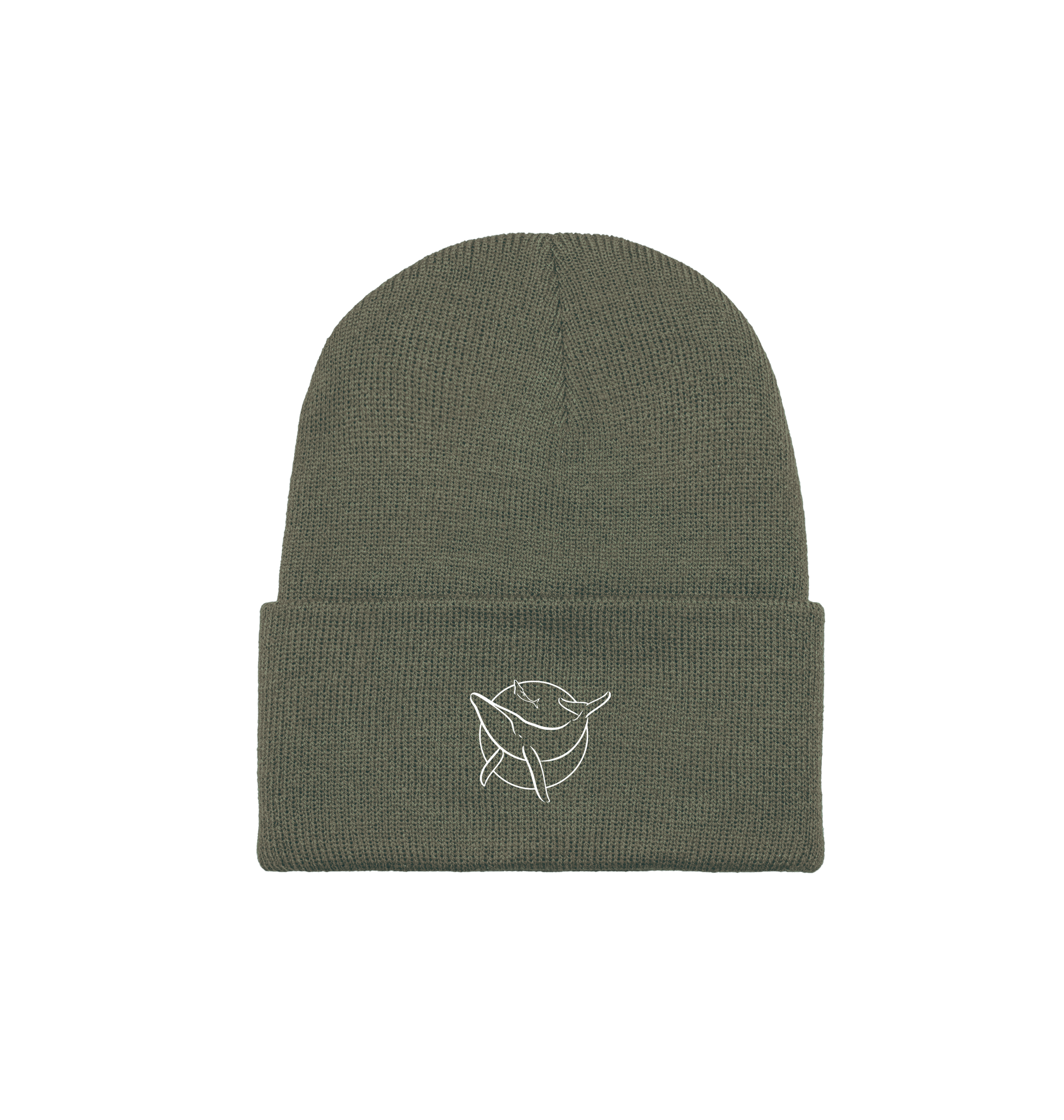 Olive Beanie Front