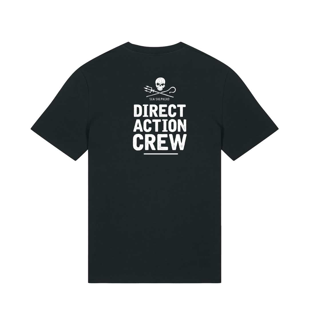 Black Printed T-shirt Back