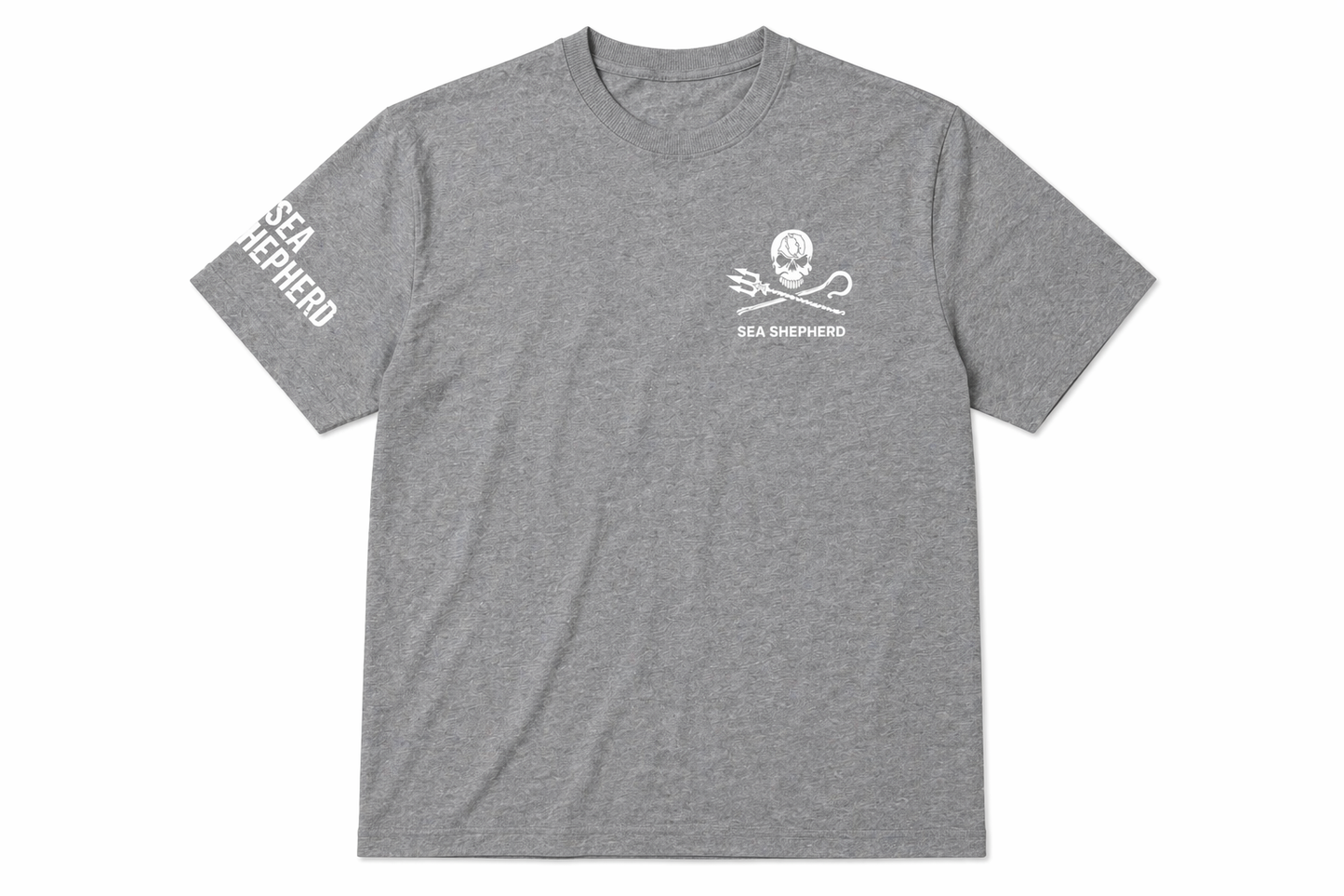 Kids Tee "Jolly Roger" - Grey Melange