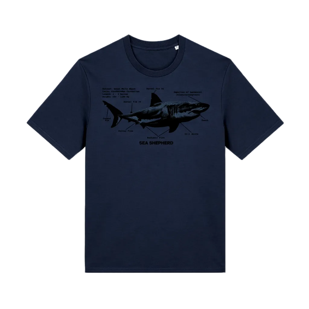Great White Shark Oversized T-shirt
