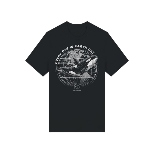 Every Day Is Earth Day: Orca - T-shirt