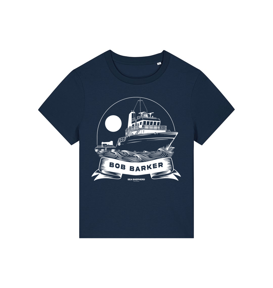 French Navy Printed T-shirt