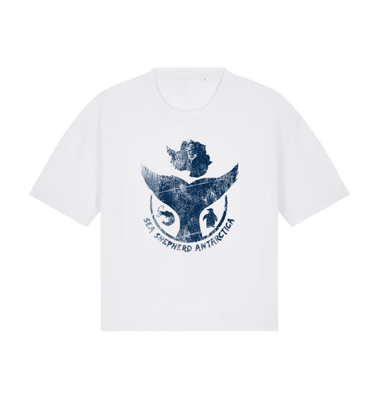 White Printed T-shirt Front