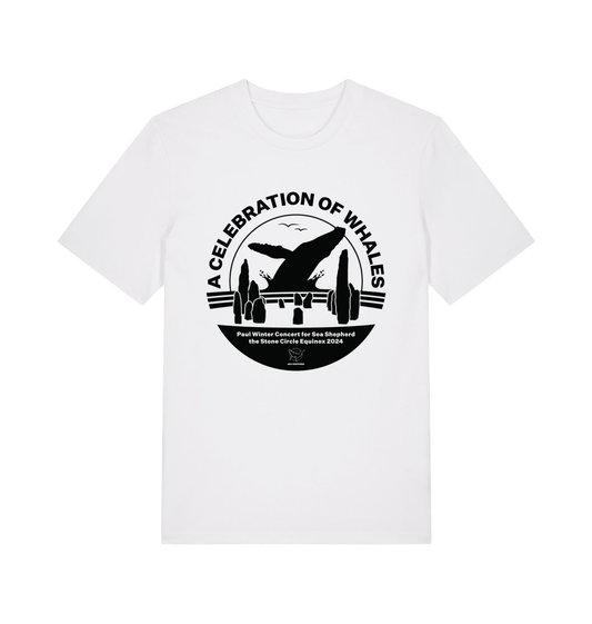 White Printed T-shirt Front