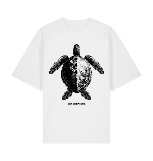 White Printed T-shirt Front