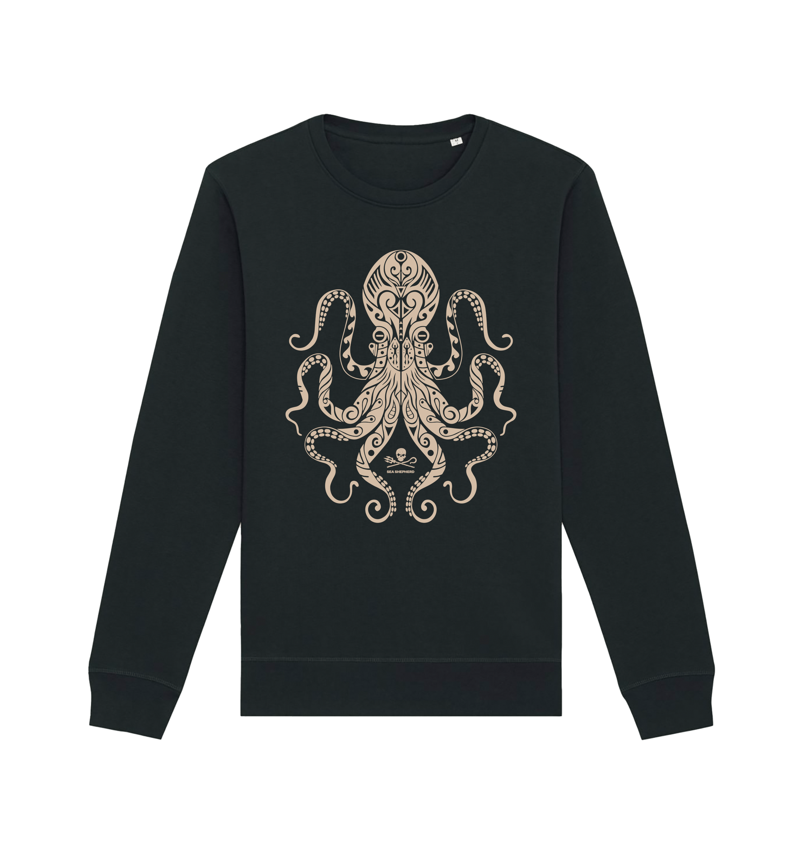 Tribal Octopus Sweatshirt | Octopus Jumper | Sea Shepherd – Sea
