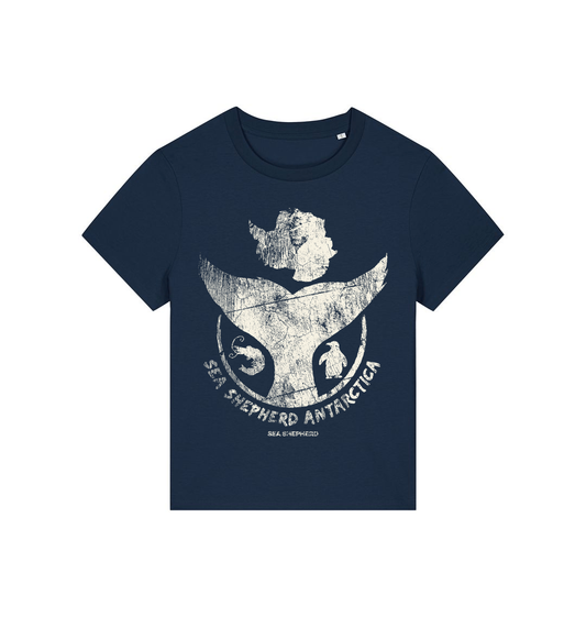 French Navy Printed T-shirt