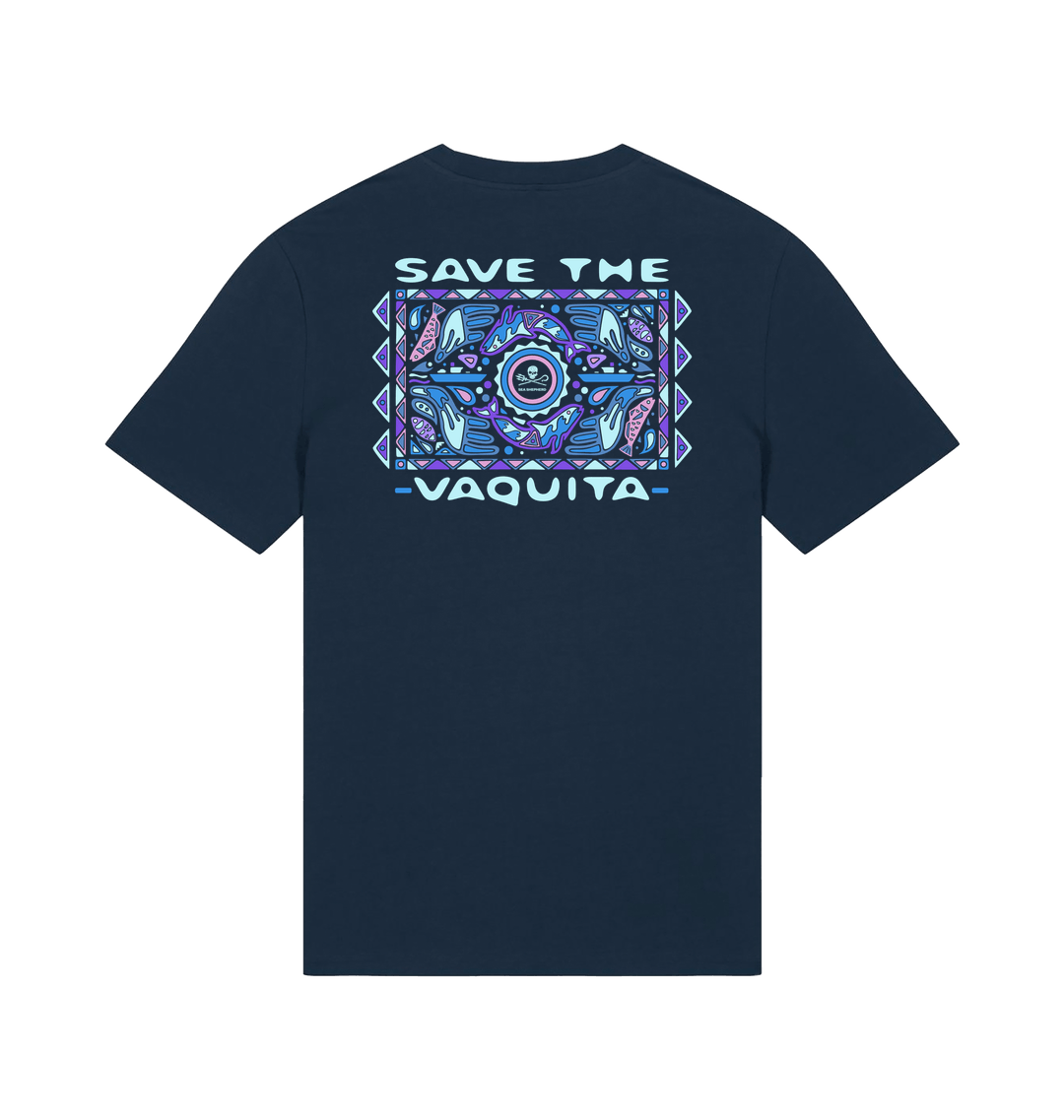 French Navy Printed T-shirt