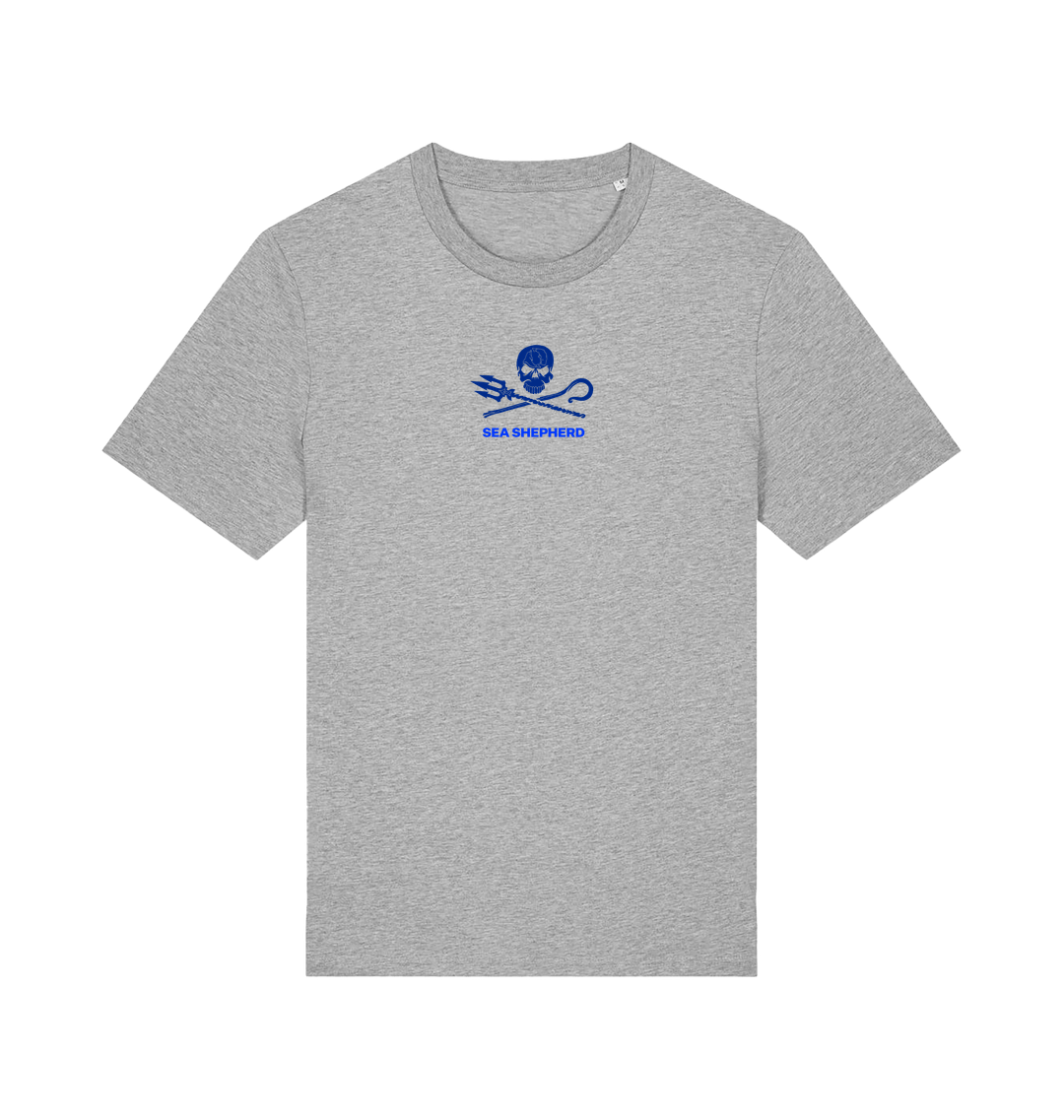 Heather Grey Printed T-shirt Front