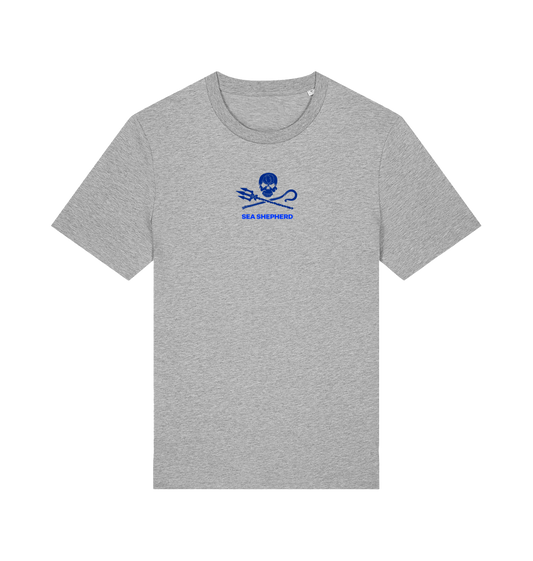 Heather Grey Printed T-shirt Front