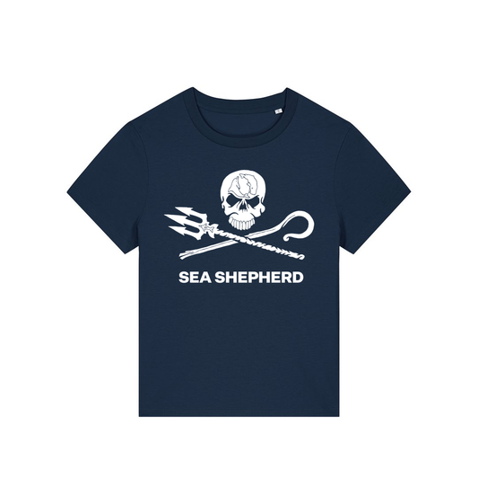 French Navy Printed T-shirt