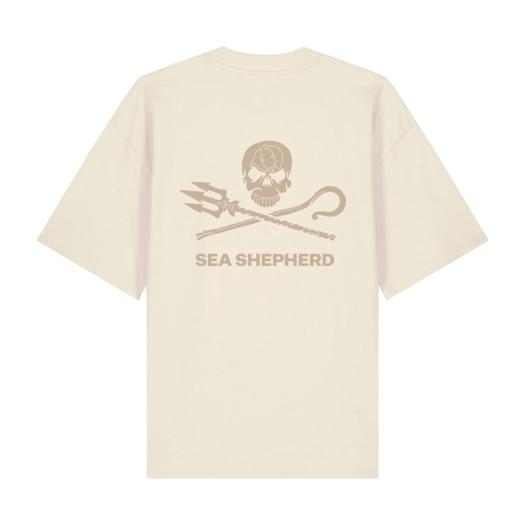 Natural Raw Printed T-shirt Back