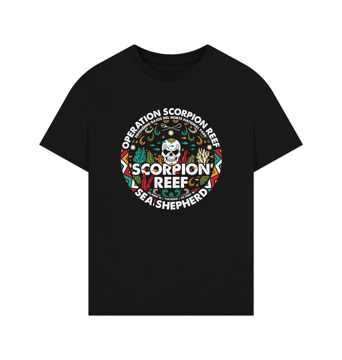 Black Printed T-shirt