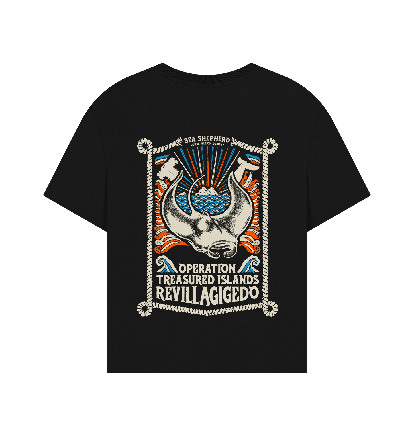 Black Printed T-shirt