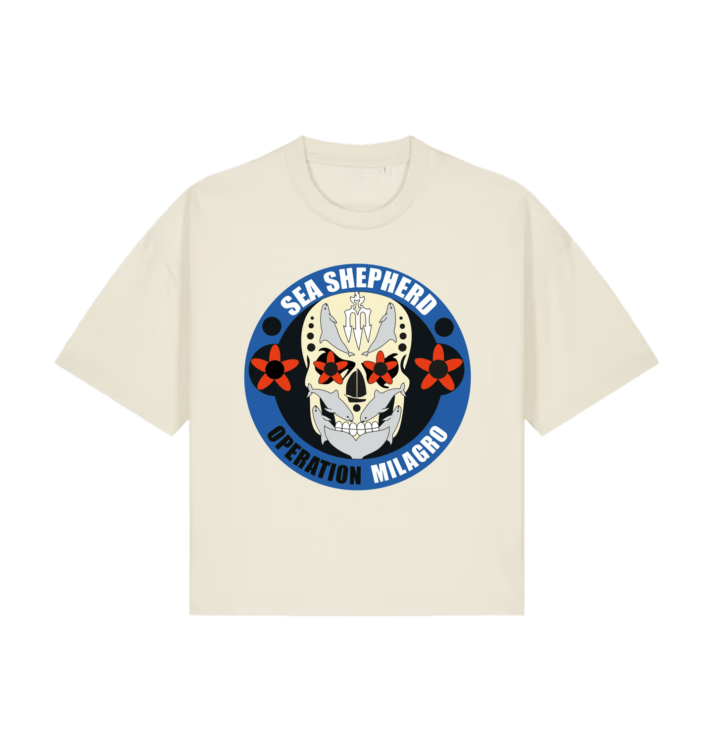 Natural Raw Printed T-shirt Front