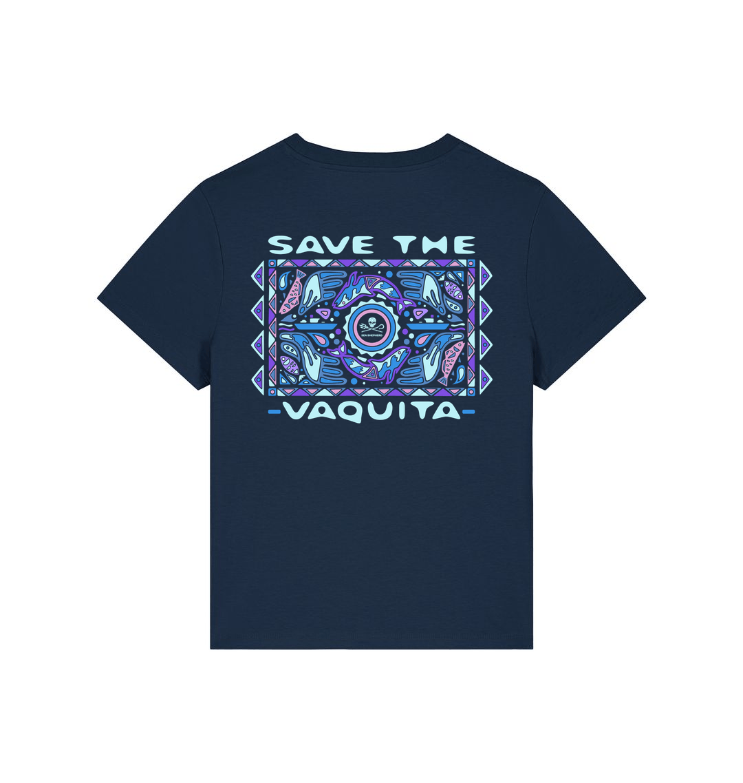 French Navy Printed T-shirt