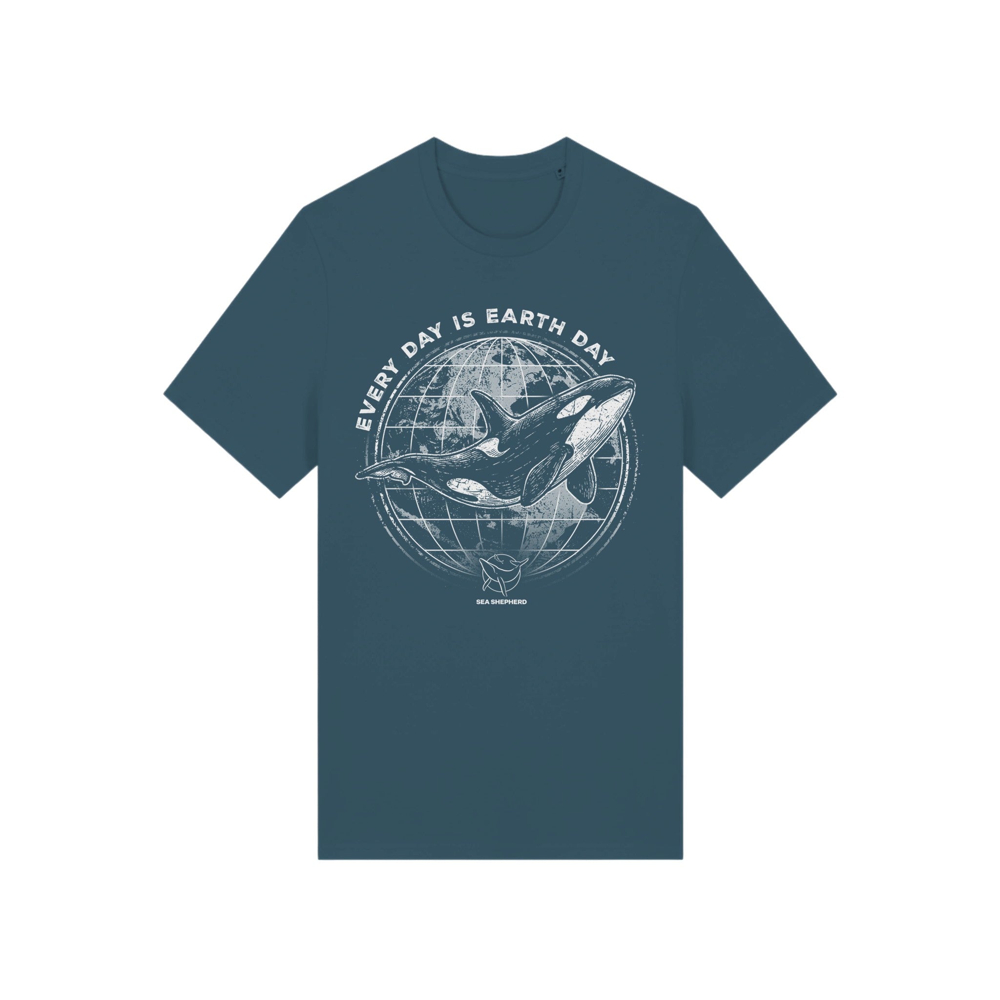 Every Day Is Earth Day: Orca - T-shirt – Sea Shepherd USA