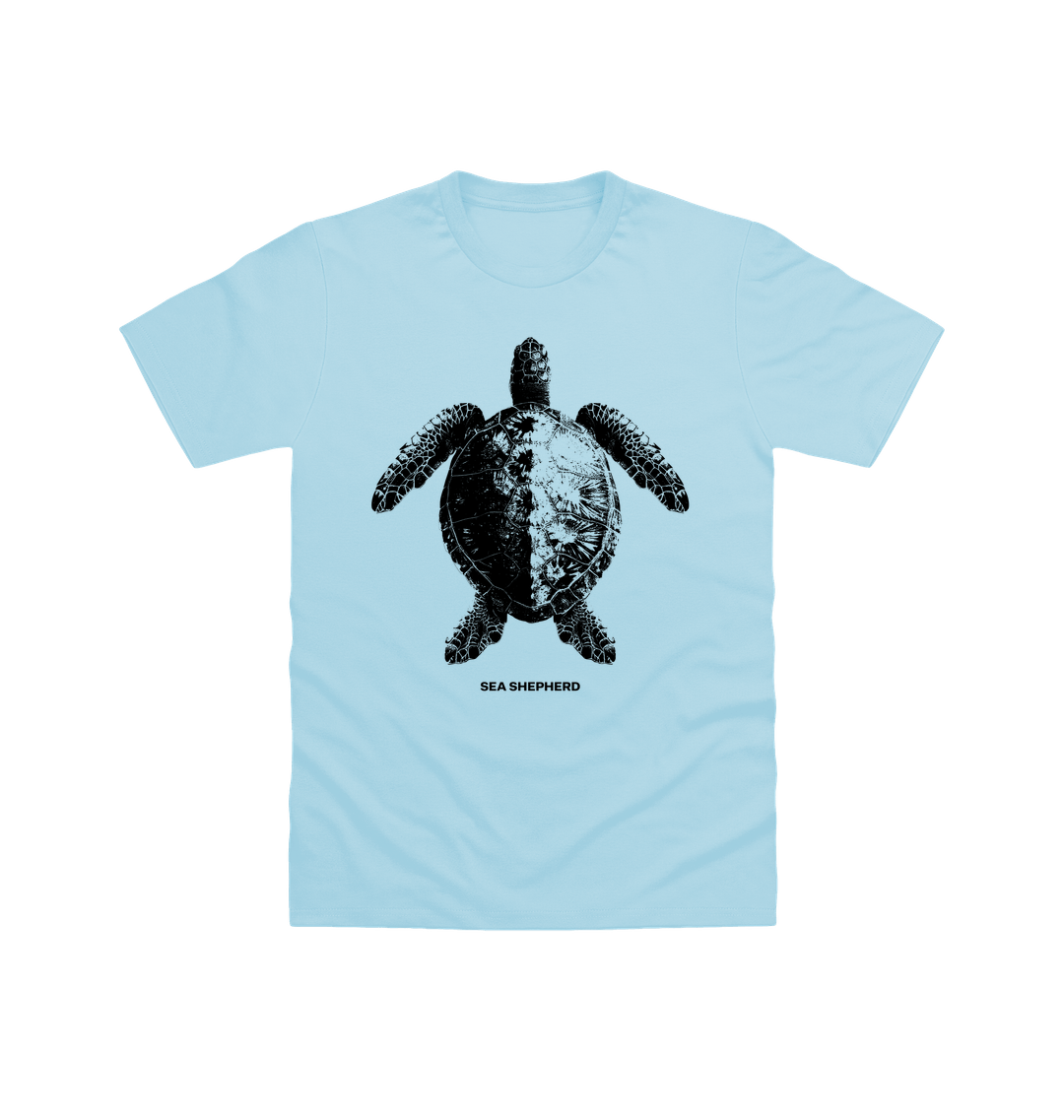 Chambray Printed T-shirt Front