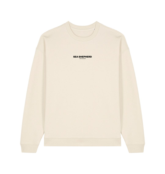 Natural Raw Printed Sweater Front