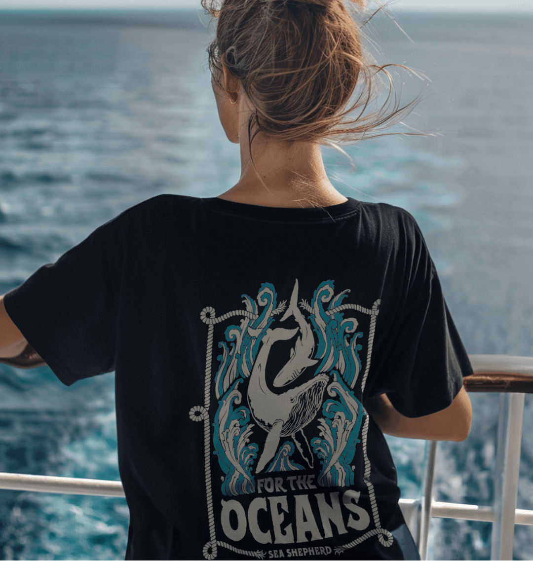 For The Oceans Oversized T-shirt | Ocean Graphic Tee | Sea For The Oceans Oversized T-shirt | Ocean Graphic Tee | Sea
