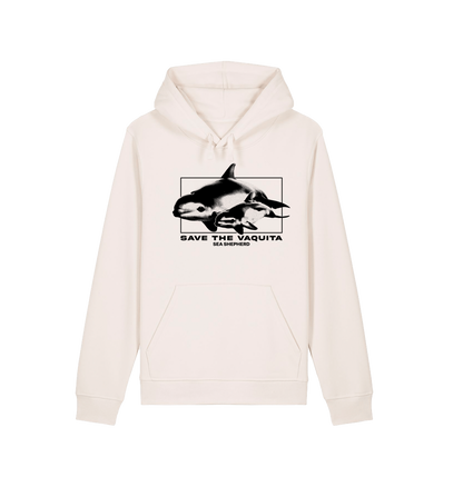 Vintage White Printed Hoody